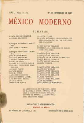 México Moderno (1921)