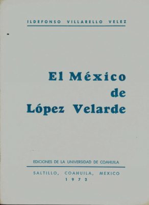 El México de López Velarde (1972)